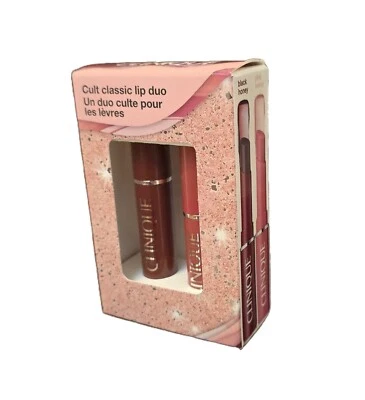 Clinique Lipstick Cult Classic Lip Duo - Black Honey & Pink Honey Mini - Image 1 of 4