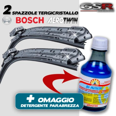 Kit 2 Spazzole tergicristallo PEUGEOT 308 II da 09/2013 BOSCH AEROTWIN Anteriore