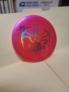 Discmania Meta Tactic Razor Claw 3 Eagle McMahon Stamped Pink w/Colorshift 172g - Picture 1 of 5