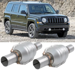 For 2007-2016 Jeep Patriot 2PCS 2" Inlet/Outlet Catalytic Converter EPA Approved - Bild 1 von 13
