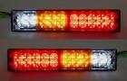 2x Rear Tail 12v Led Lights For Truck Tipper Lorry Volvo Man Daf Iveco Ford Isuz
