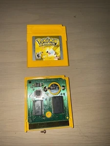 Pokémon Amarillo Edición Especial Pikachu, Cartucho Auténtico Batería Nueva - Imagen 1 de 5