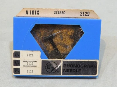 NOS Electro-Voice A-101X 2129 Replacement Phonograph Needle, Astatic - Image 1 of 2