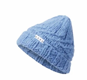 NEFF Women's Sierra Acrylic Chunky Knit Beanie, Sky Blue One Size Fits Most New - Picture 1 of 1