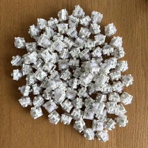 100 KTT Kang White Linear Switches V3  for Custom DIY Mechanical Gaming Keyboard - Picture 1 of 2
