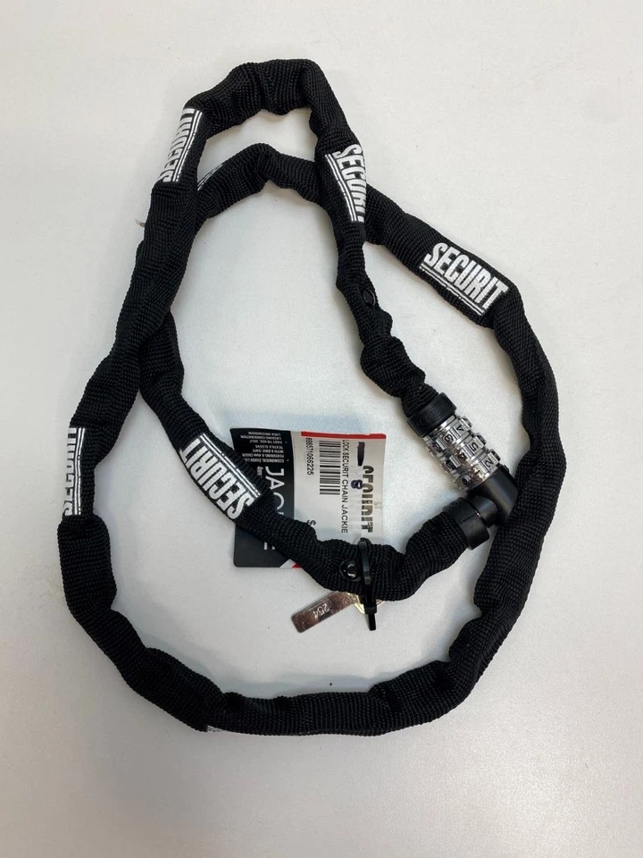 new SECURIT bicycle COMBINATION Combo LOCK Jackie CHAIN  43" long - Image 1 of 4