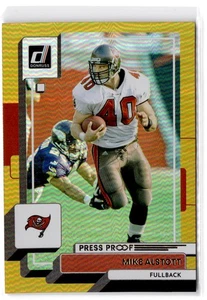 2022 Donruss Mike Alstott #261 Premium Press Proof Tampa Bay Buccaneers - Picture 1 of 2