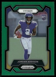 #368 Jordan Addison 2023 Panini Prizm Green - Bild 1 von 2