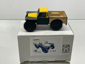 AMJI LAND ROVER IIA ROADLESS 1964 -1:43 extr rare- BUILT RESIN KIT IN BOX - Picture 1 of 8
