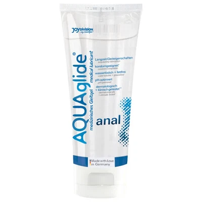 Joydivision Aquaglide a base de agua -_anal_lubricante 100 ml - estándar EE. UU./CE Foto 1 de 2