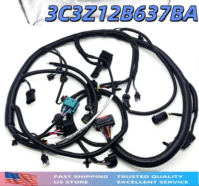 Engine Wiring Harness Fits For Ford Super Duty F250 F350 F450 F550 6.0L R 03-04 - Image 1 of 4