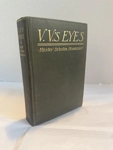 ERSTAUSGABE "V. V.'s Eyes" Henry Sydnor Harrison sehr guter Zustand gebunden Houghton Mifflin - Bild 1 von 7
