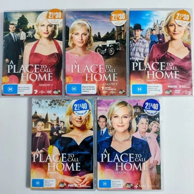 DVD Drama A Place to Call Home Seasons 1–5 Box Set Foxtel Region 2 4 PAL Austral - Image 1 of 4