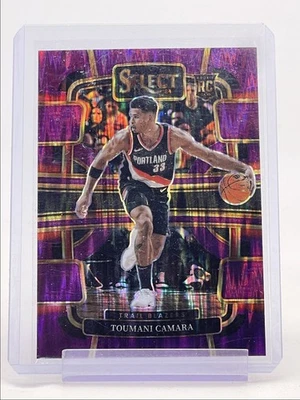 TOUMANI CAMARA 2023-24 SELECT CONCOURSE ROOKIE PURPLE FLASH RC /175 Q5965 - Image 1 of 2