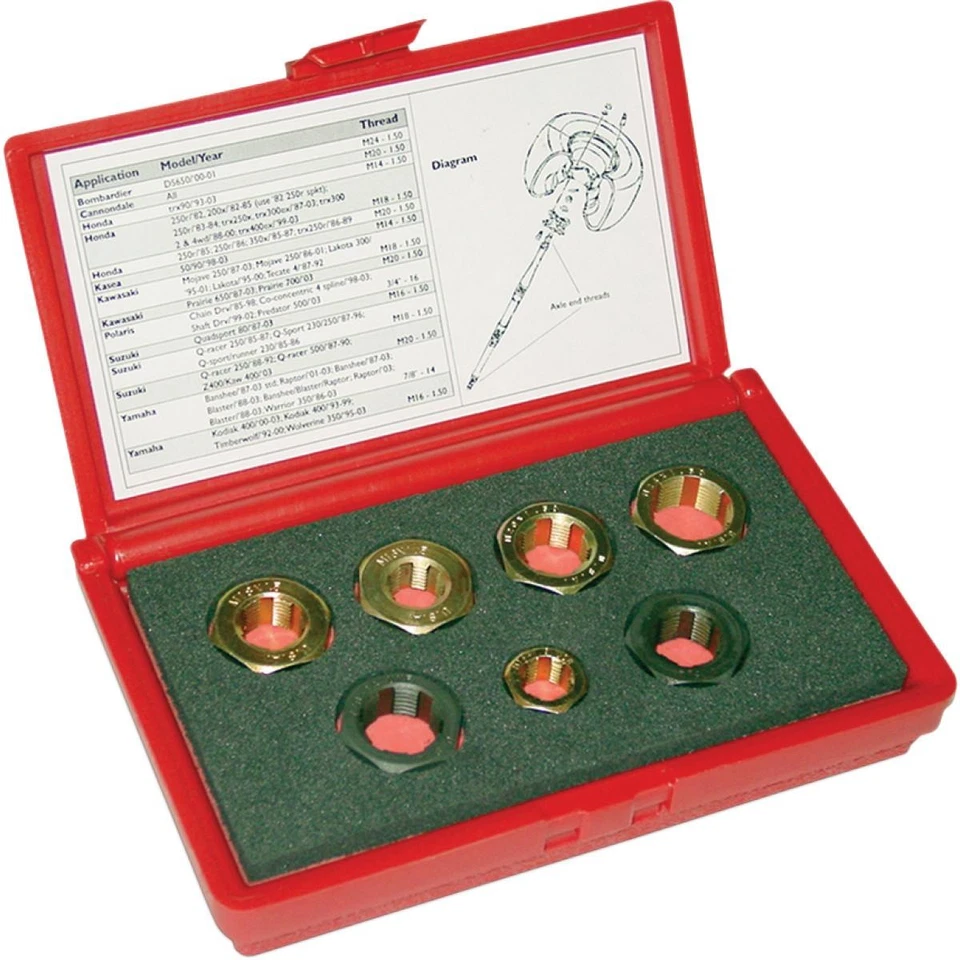 Lang Tools Axle Thread Restorer Kit for 2002-2003 Cannondale Blaze 440 ATV - Image 1 of 2
