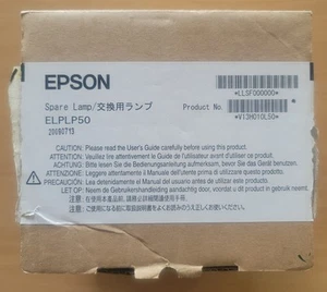 ORIGINAL AUTHENTIC EPSON ELPLP50 Projector Lamp V13H010L50 LLSF000000 READ - Picture 1 of 12