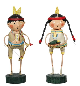 Indian Guide & Princess Set by Lori Mitchell - Picture 1 of 3