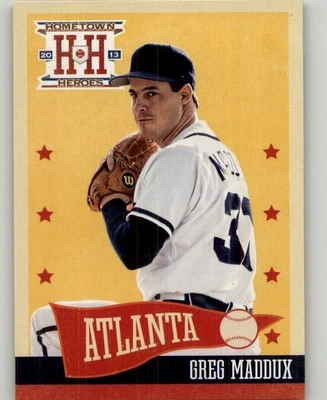 2013 Panini Hometown Heroes Greg Maddux #134 Atlanta Braves - Image 1 of 2