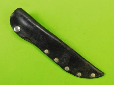 Cuchillo de caza vintage US Case XX vaina de cuero Foto 1 de 4