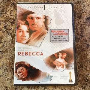 Rebecca Premiere Collection (DVD, 1940) Brand New Alfred Hitchcock - Imagen 1 de 2