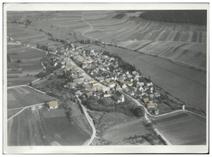 ZZ-1873/ Eyershausen Foto  Luftbild 18 x 13 cm ca.1938 - Picture 1 of 2