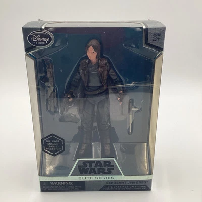 Figura Die Cast Star Wars Sargento Jyn Erso Rogue One Elite Series Disney Foto 1 de 4