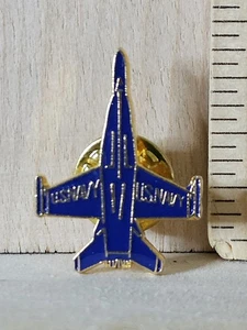 US Navy Blue (Angels) F-18 Lapel Pin / Approximately 1" - Picture 1 of 3