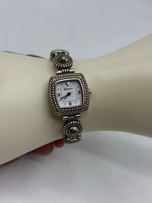 Женские часы Brighton «Тоскана» двухцветные элегантные с застежкой-переключателем /ro - Изображение 1 из 4