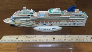 NORWEGIAN DAWN modello nave stile libero nave da crociera linea resina NCL 10" - Foto 1 di 9