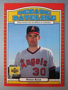 *Rare* 2001 Upper Deck Decade 1970's #120 Nolan Ryan DECADE DATELINE - Bild 1 von 2