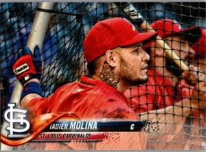 2018 Topps Batting Cages Variazione SP #544 Yadier Molina Cardinals - Foto 1 di 2