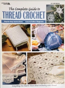 Leisure Arts The Complete Guide to THREAD CROCHET | 25 Designs | Easy to Follow - Picture 1 of 11