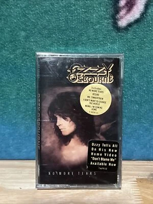 No More Tears by Ozzy Osbourne (Cassette, 1991 Epic) Black Sabbath Classic Rock - Image 1 of 4