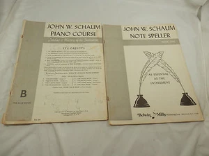 John W. Schaum Klavierkurs und Noten Rechtschreibbuch 1 - Bild 1 von 2