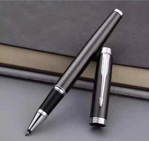 Bolígrafo gris Perfect Parker serie IM plumín fino tinta negra recarga sin caja - Imagen 1 de 6