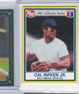CAL RIPKEN JR. 1991 POST COLLECTOR SERIES CARD-SHIPS FREE - Picture 1 of 24