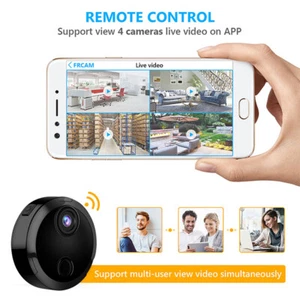 1080p HD Mini Camera WiFi Vision Night Vision Remote Micro Security Camera -* - Photo 1/12