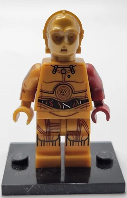 Misprinted Lego C-3PO Minifigure, MUST SEE THIS MISPRINT! - Image 1 of 3