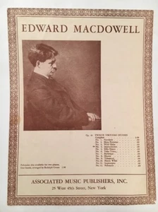 Edward MacDowell: Improvisación, op 46, no 4, para piano - Imagen 1 de 6