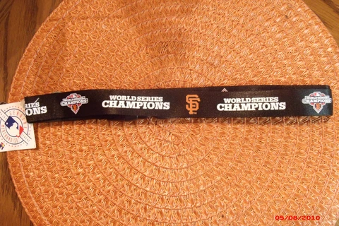 San Francisco Giants MLB  2012 World Series Champions Lanyard Keychain Cover
