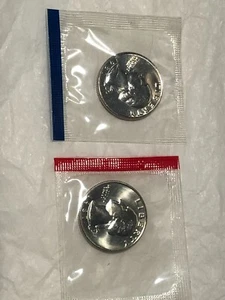 1987 P & D Washington Quarters UNC neuwertig Cello - Bild 1 von 4