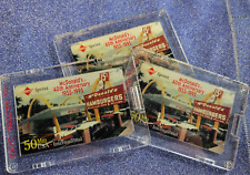 3 pcs SEALED Expired 1995 McDonald's Prepaid Phone Cards~Never Used~