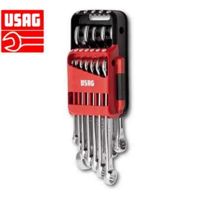 USAG 285 DS12 Serie chiavi combinate Set 12 pezzi con supporto contenitore - Immagine 1 di 2