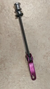 Soleus USA Smart Release Front Bike Skewer - 100mm - Quick - Ano Purple - Picture 1 of 7