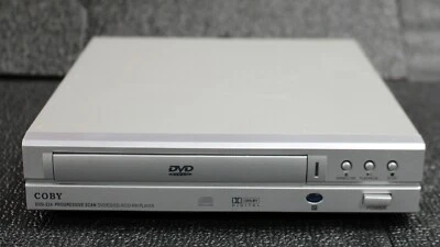 Coby DVD-224 Compact DVD Player with Progressive Scan – NO REMOTE - Image 1 of 4