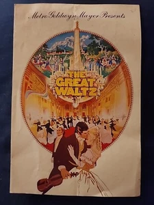 The Great Waltz Movie Film Programme Strauss Horst Buchholz Vintage - Picture 1 of 7