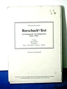 Hermann Rorschach Psycho (VG+Exc) Ink Plates Cards/Signed/Swiss (FRAMEABLE) - Picture 1 of 12