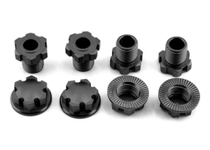Alloy Machined 17mm Hex Hubs (4) for Traxxas Sledge & E-Revo 2.0 (2018+) 8654 - Picture 1 of 1