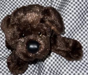 Chocolate Lab Dog Plush By Ganz Heritage Collection 9” Labrador Retriever Has # - Picture 1 of 12
