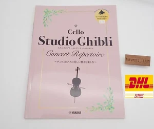 Studio Ghibli Concert Repertoire Cello With Piano Score Sheet Music Book 2023 - Picture 1 of 9